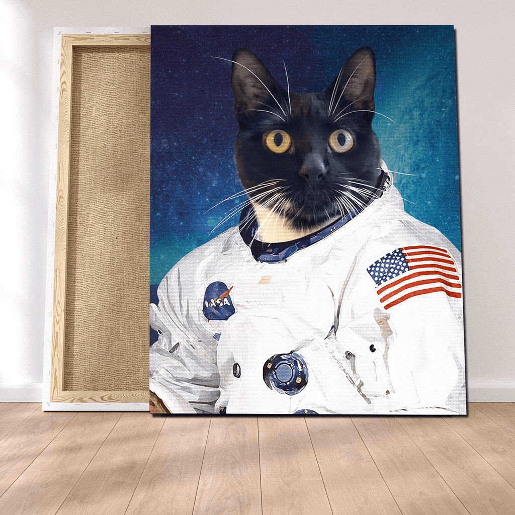 Ritratto Gatto Astronauta