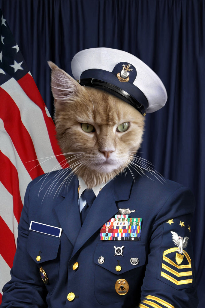 Ritratto Gatto Comandante