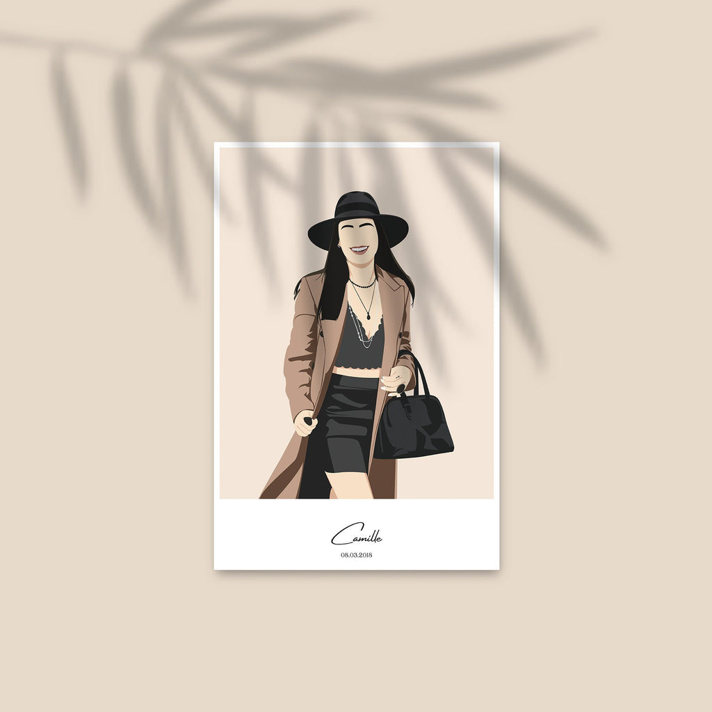 Ritratto Minimalista e Nomi
